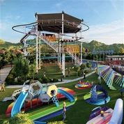 Зиплайн парк на открито